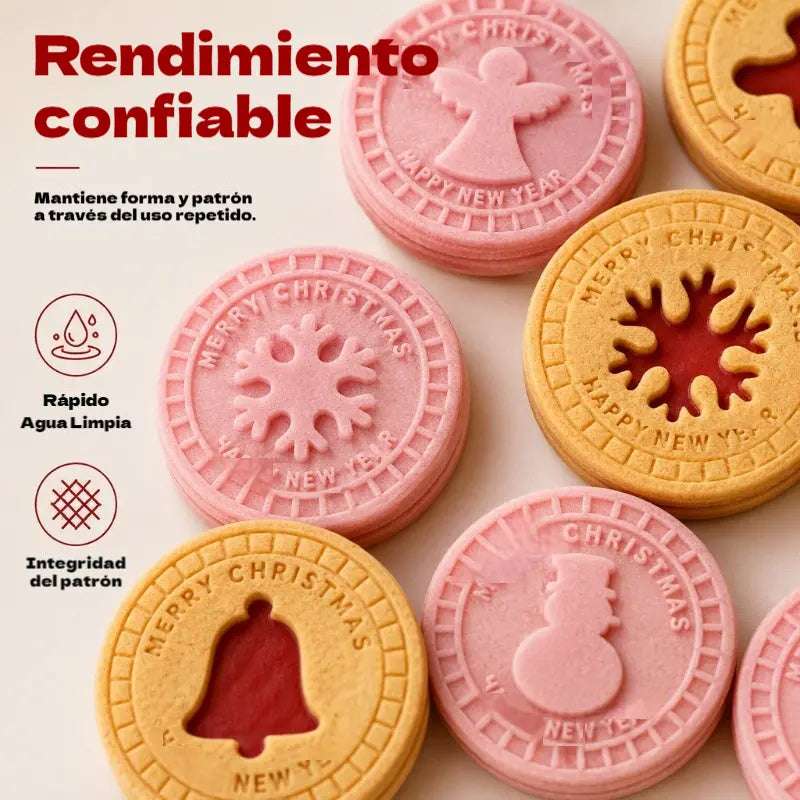 🥳Producto estrella de 2026💞🎁 Juego de moldes para galletas navideñas