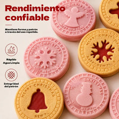 🥳Producto estrella de 2026💞🎁 Juego de moldes para galletas navideñas