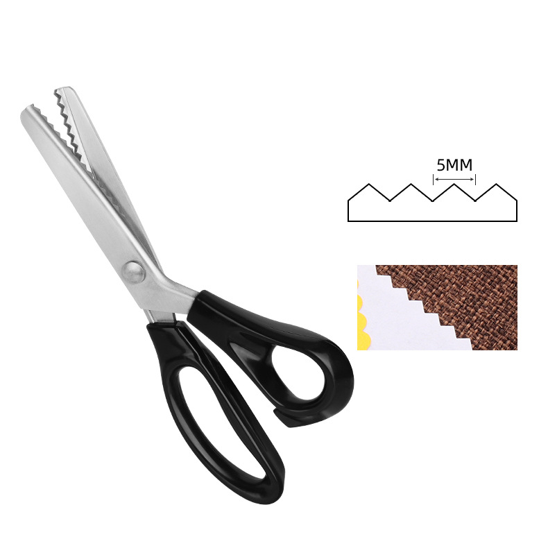 🔥✂️ Rózsásító olló textilhez, 5 méretben kapható.