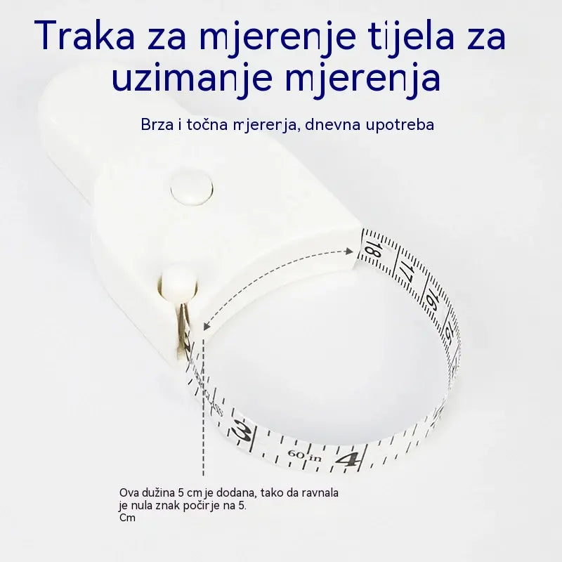 📏✨【Kupite jedan, dobijte dva gratis】Mjerna traka za tijelo | Brzo i točno mjerenje, savršeno za svakodnevnu upotrebu