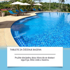 🔥【Kupite 1, dobijete 1 besplatno】🏊‍♀️💧Tablete za čišćenje bazena – za kristalno čistu i prozirnu vodu