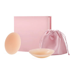 🎁 Incluye caja magnética y bolsa de terciopelo ✨Pezoneras de Silicona Invisibles ✨ | Comodidad Sin Sujetador, Reutilizables y Naturales