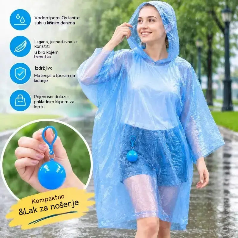 💧🌀Sferni kompresijski kabanica, kabanica za jednokratnu upotrebu