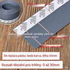 🚪 Těsnicí páska z PVC spodní strany dveří – prachotěsná a odolná proti průvanu