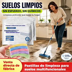 🧹✨ 240 unidades de pastillas limpiadoras multiusos antibacterianas y desodorizantes | Aptas para madera dura, suelos laminados, azulejos y paredes de autocaravana