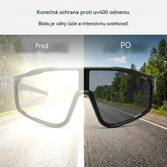 【2 kusy za 22 eur】🛡️ Športové okuliare s fotochromatickou technológiou a ochranou UV400. Mimoriadne ľahké, odolné voči nárazom a s protišmykovým úchopom.
