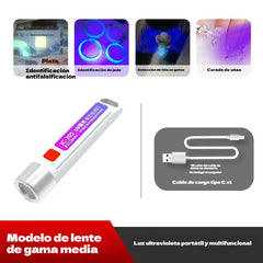 🔥Compra 1 y llévate 1 gratis🔥Luz especializada para la detección de verduras en la cocina - luz ultravioleta 🔦🌿
