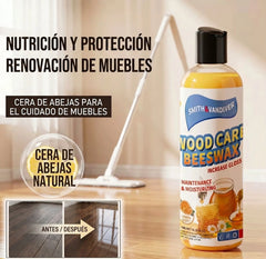 🔥 Oferta limitada ✨ Cera de Abeja Natural para Limpiar y Abrillantar Madera 🪵