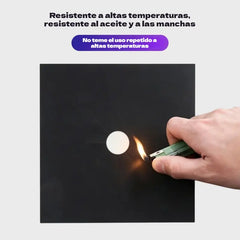 🥳【Paquete de 8 piezas】🔥🍳Alfombrilla para estufa de gas resistente a altas temperaturas, a prueba de aceite y manchas.