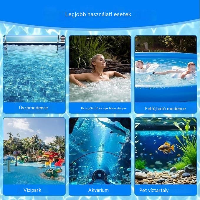 【Vásárolj 1-t, kapsz 1-t ingyen】Medencetisztító tabletták a tiszta, átlátszó vízért.