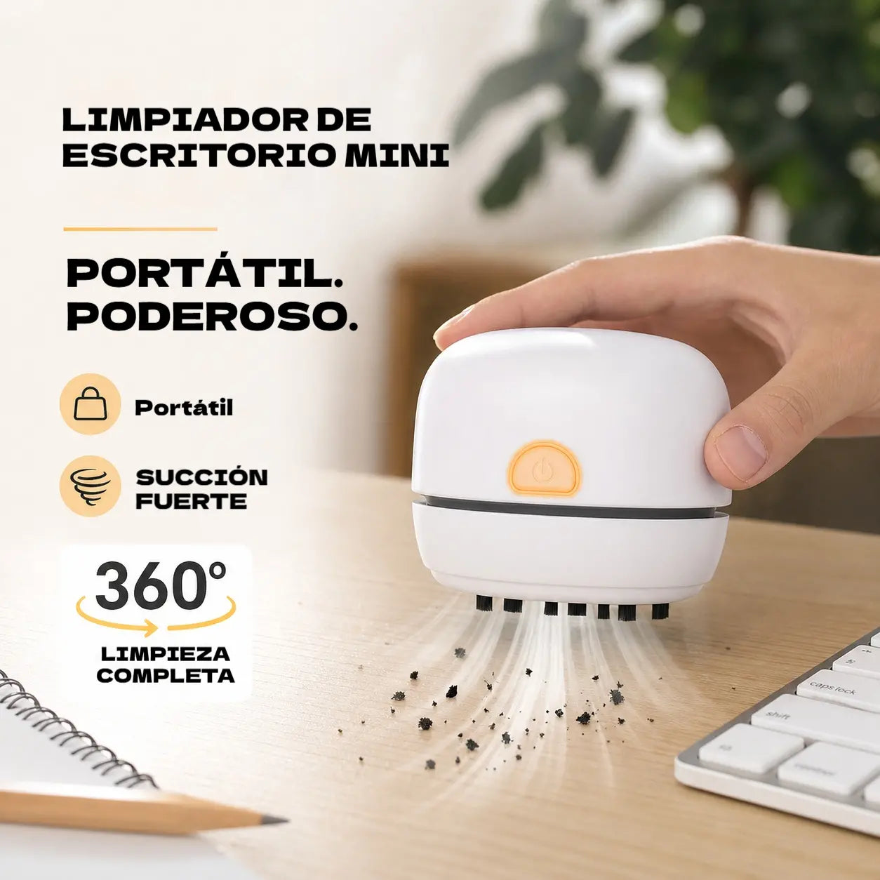💥50% de descuento💥Mini aspiradora de escritorio portátil