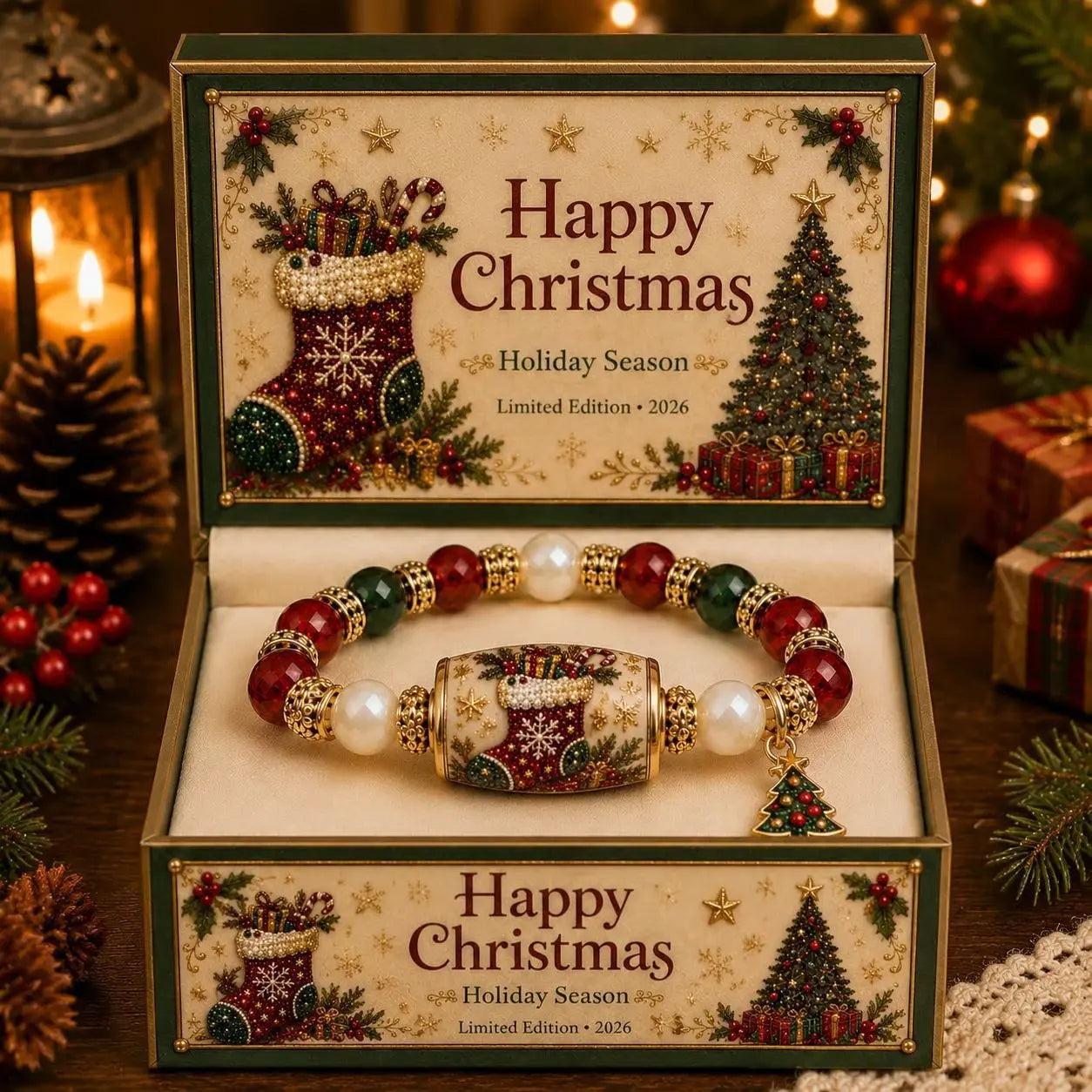 ❤️🎄Pulsera de la serie Magia Navideña - Edición Limitada