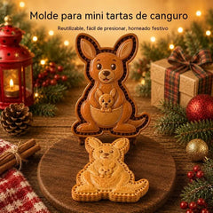 🥧【2 por 25 euros】 Serie de moldes para minitartas con forma de animales