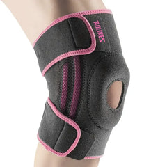 🦵🚶Rodillera deportiva, rodillera con soporte de resorte para montañismo y ciclismo.