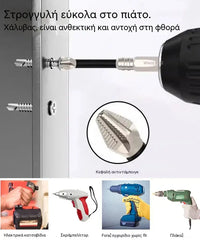 🧰⚒️ 【Juego de 9 puntas de destornillador antideslizantes K5 [25-150L]】 Puntas Phillips antideslizantes, magnéticas y de alta dureza para taladro eléctrico