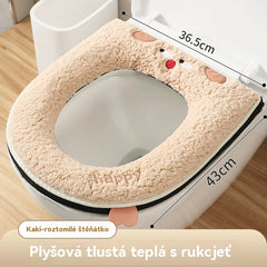 🔥🚽🔥50%OFF🔥🎁Fundas de asiento de inodoro cálidas para el invierno con forro polar