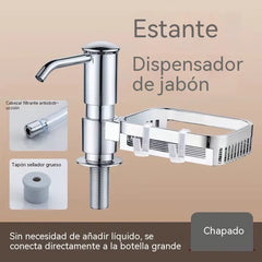 Kit de tubo de extensión para dispensador de jabón de lavabo