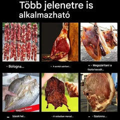 🐷🐮🍖【20/40/60 db】 Speciális gézzsák sertéshús szárításához a rovarok és madarak megelőzésére