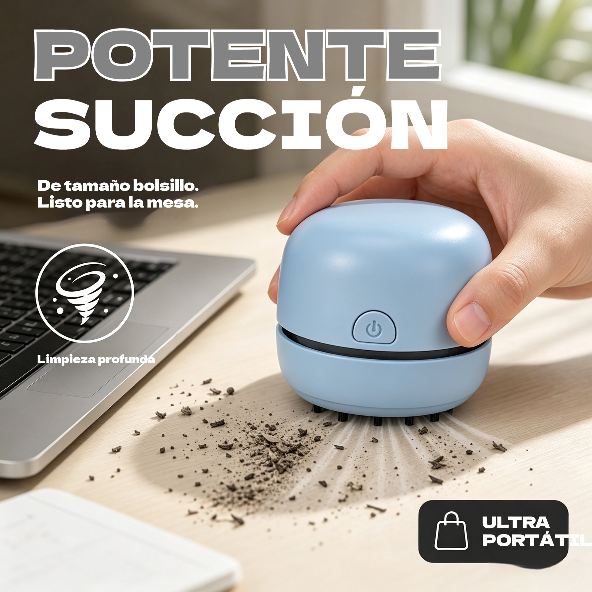 💥50% de descuento💥Mini aspiradora de escritorio portátil