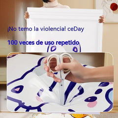 🔥 ¡Libera espacio al instante! Pack de 4 bolsas compactadoras para ropa