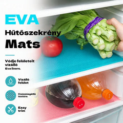 🧊🛡️ Vízálló hűtőszekrény polcvédők — Csúszásmentesek, könnyen tisztíthatók és élelmiszerbiztonságosak — Tartsa rendben és frissen a polcokat ✨