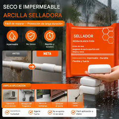 🔥【8 paquetes por solo 27 €】💞 Sellador impermeable: previene eficazmente las fugas de aire, la humedad y las plagas; de secado rápido y apto para pintar ✨