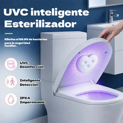 ✨🚽Lámpara de desinfección de inodoro UVC con sensor inteligente