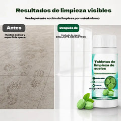 🥳50% de descuento🥳💞Pastillas efervescentes para limpiar suelos - Paquete de 160 pastillas🧼💪
