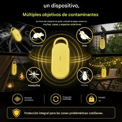 【Compra uno y llévate otro gratis】🛡️ Alarma portátil para ratón: Alarma ultrasónica 🐭
