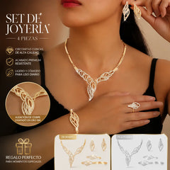 💖✨ Set de Joyas Bohemias 4 Piezas | Elegancia Minimalista con Estilo Único