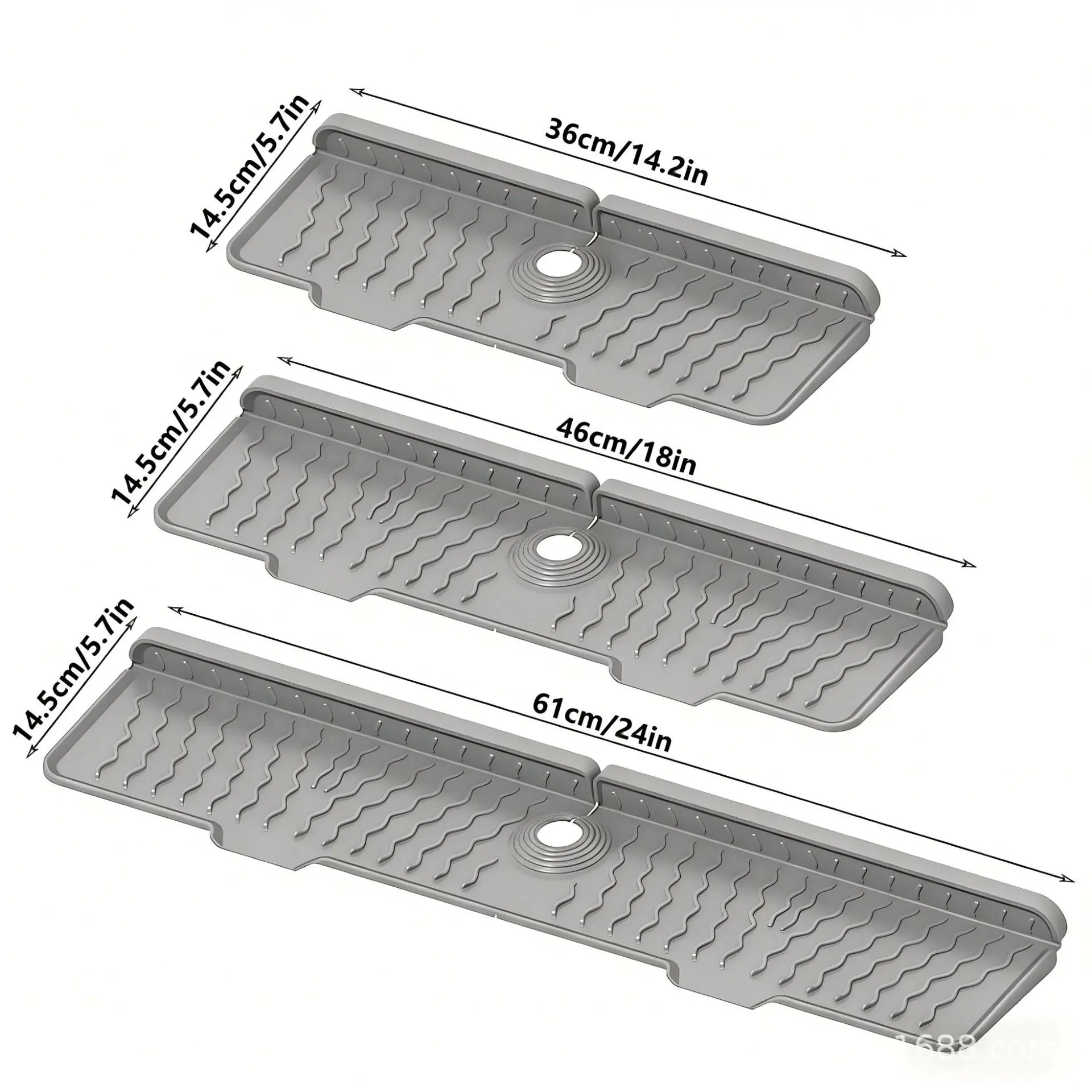 ✨Protector antisalpicaduras de silicona apta para uso alimentario, recortable☔