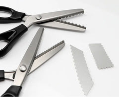 🔥✂️ Rózsásító olló textilhez, 5 méretben kapható.