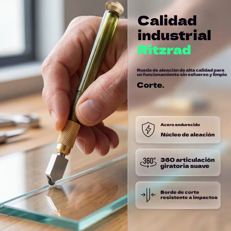 💎 Cortador de vidrio profesional para vidrio y cerámica