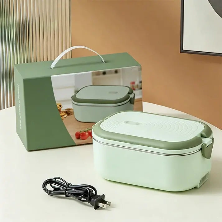 📢📢 ¡50% DE DESCUENTO! ⏰ Fiambrera eléctrica portátil con calentador de alimentos sin agua