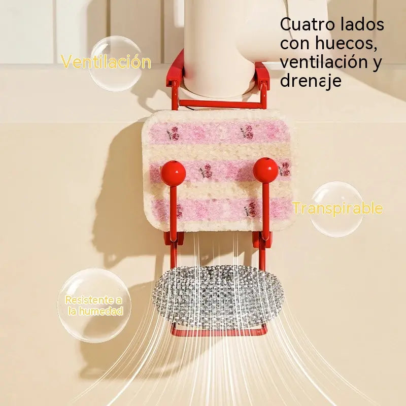 Compra 1 y llévate 1 gratis🚰 Organizador para Grifo Sin Taladro – ¡Mantén el Fregadero Ordenado y los Estropajos Secos!