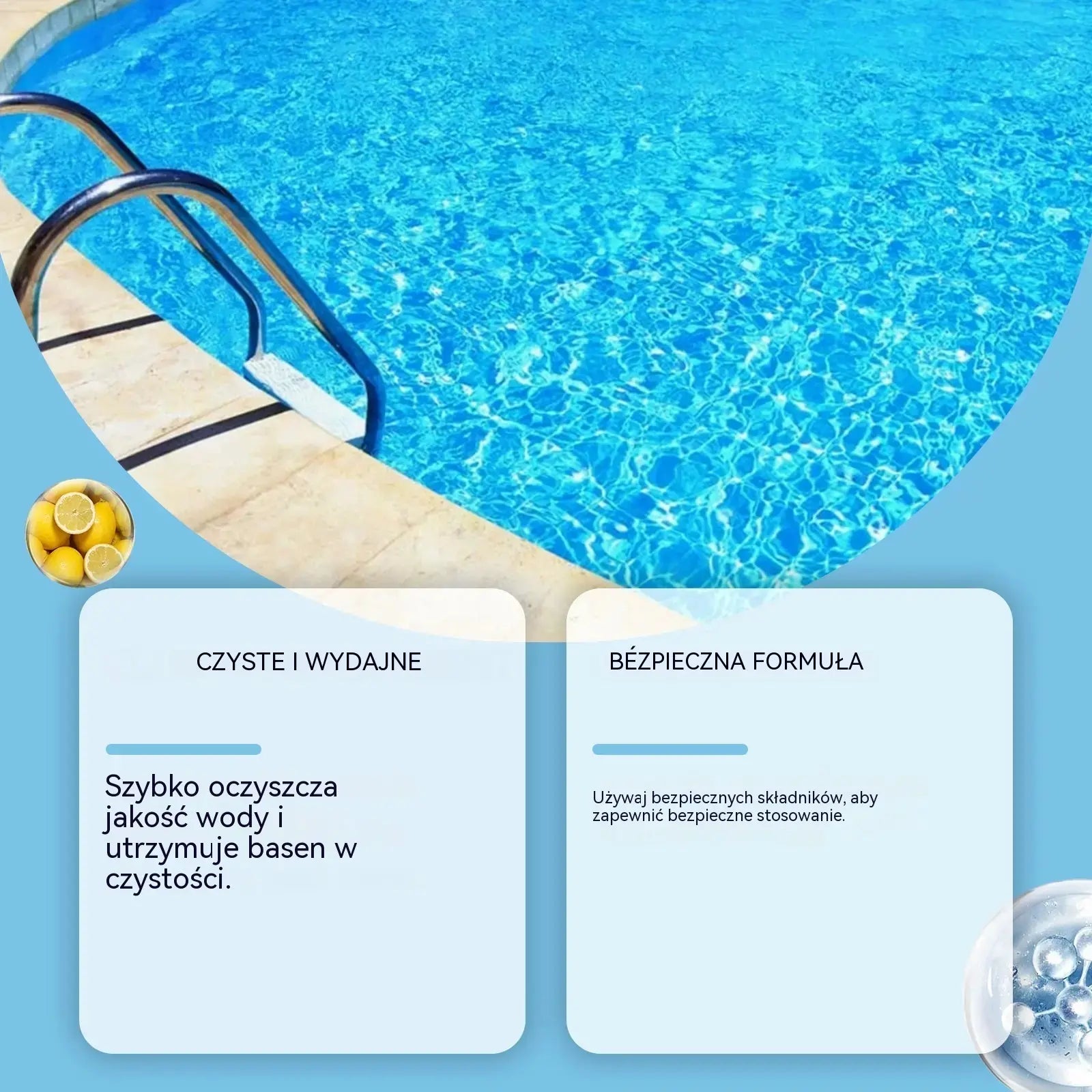 🔥🏊‍♀️💧Tabletki czyszczące do basenu – krystalicznie czysta i przejrzysta woda