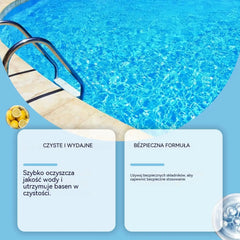 🔥🏊‍♀️💧Tabletki czyszczące do basenu – krystalicznie czysta i przejrzysta woda