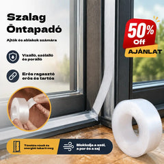 🚪 PVC ajtó alsó tömítőszalag – Por- és huzatálló