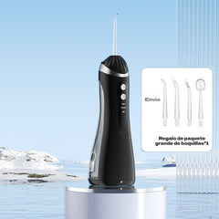 ✨🦷 Irrigador bucal portátil | Elimina la placa y los restos de comida que el cepillo de dientes no puede alcanzar, limpiando profundamente las encías💞