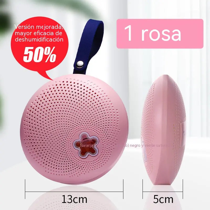 🌀💧Mini deshumidificador reutilizable para el hogar
