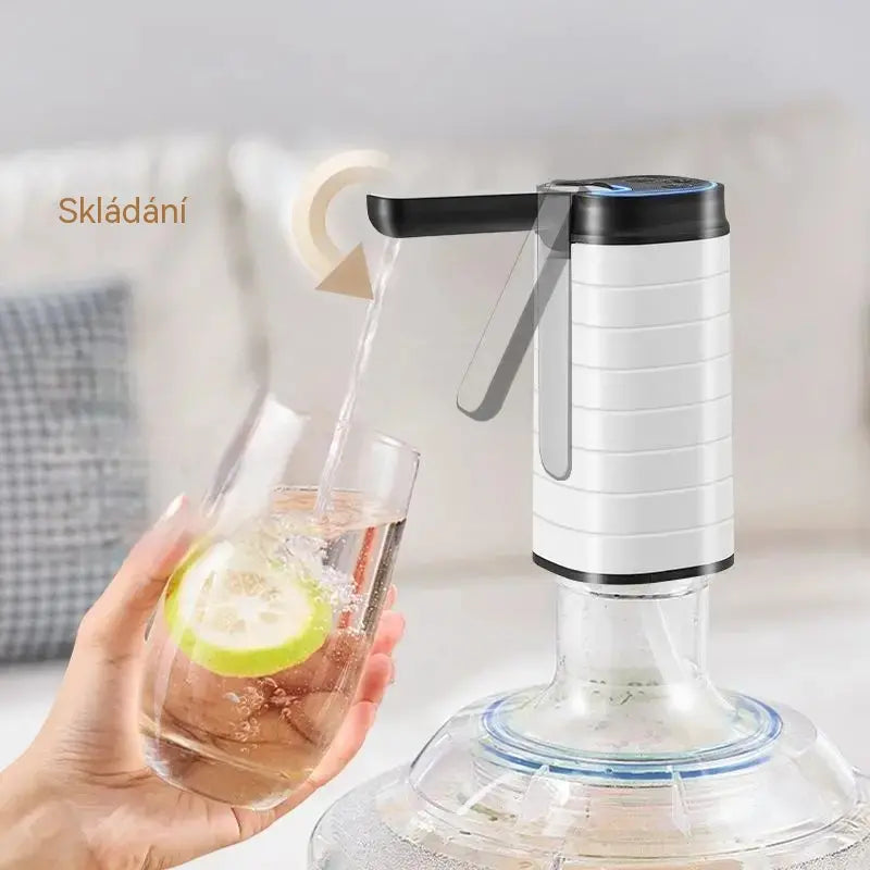 🥳50% sleva🔥🚰Skládací dávkovač vody s čisticím čerpadlem