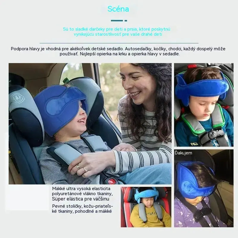 🚗 Využite teraz 50% zľavu! 😴 Opierka hlavy do auta na spanie: nastaviteľná, mäkká a podporná, zabraňuje prehýbaniu hlavy a umožňuje vám pohodlne si zdriemnuť počas cesty. 🛌
