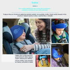 🚗 Využite teraz 50% zľavu! 😴 Opierka hlavy do auta na spanie: nastaviteľná, mäkká a podporná, zabraňuje prehýbaniu hlavy a umožňuje vám pohodlne si zdriemnuť počas cesty. 🛌