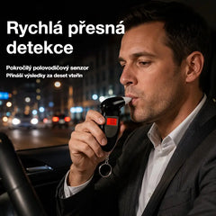 🔥50% sleva🔥 Přenosný analyzátor alkoholu