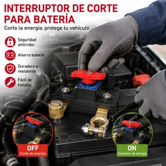 🔋🚗Interruptor de desconexión de la batería del coche