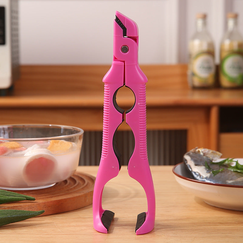📢 ¡Compra 1 y recibe 1 gratis! 🔥✨ Pinzas de silicona 3 en 1 pinzas antiquemaduras pinzas para tazones antideslizantes pinzas de cocina