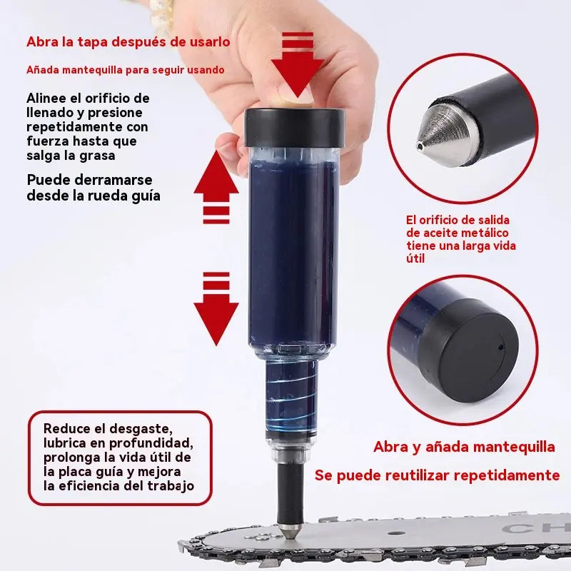 ✨✨Lubricador de engranajes para motosierra/sierra para metales