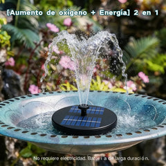 Bomba de fuente solar flotante: bomba de agua de alta eficiencia compatible con múltiples patrones de chorro.