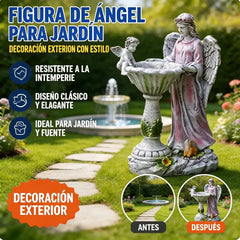 👼 Estatua del Ángel Solar: una luz decorativa mágica para tu jardín