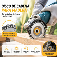 【2 pieza 24 euros】Hoja de motosierra de 4 pulgadas para amoladoras angulares: duradera, permite cortes suaves y un corte rápido y preciso de madera, PVC y plásticos.